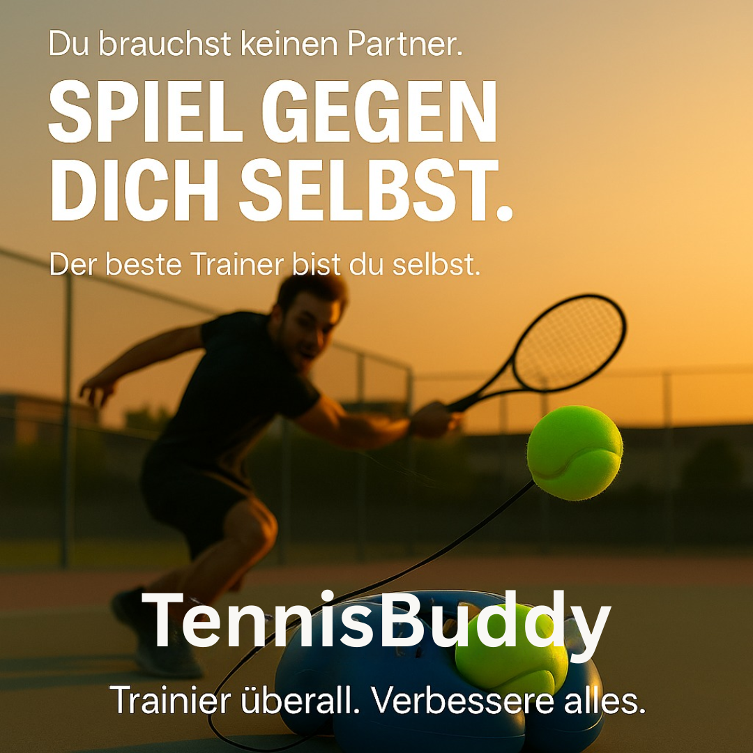 TennisBuddy – Selbsttrainingsgerät für überall