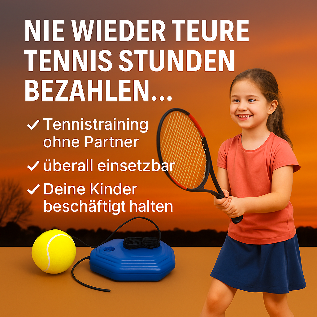 TennisBuddy – Selbsttrainingsgerät für überall