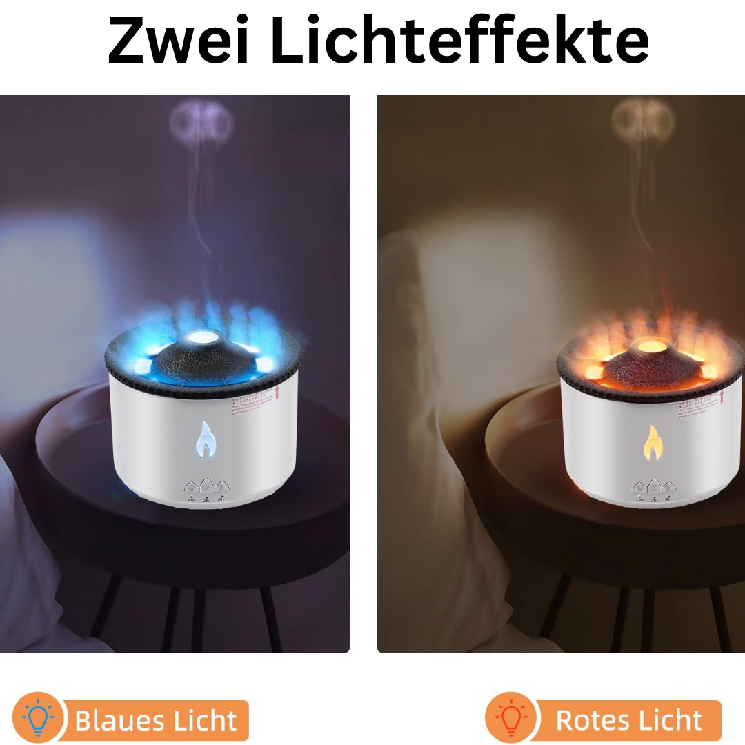 Flammenbefeuchter - Vulkan Aroma Diffuser - ExklusiveDeals