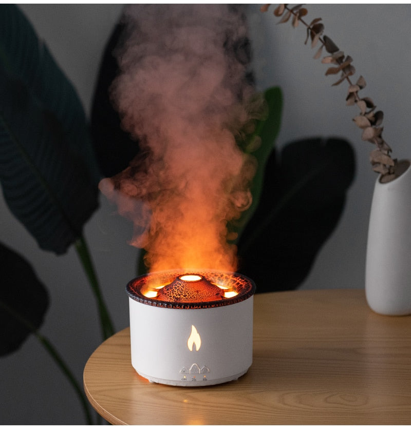 Flammenbefeuchter - Vulkan Aroma Diffuser - ExklusiveDeals